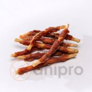 Anipro - Лакомство за кучета, солети от телешка кожа обвити с пилешко месо, 12 см - 80 гр 2